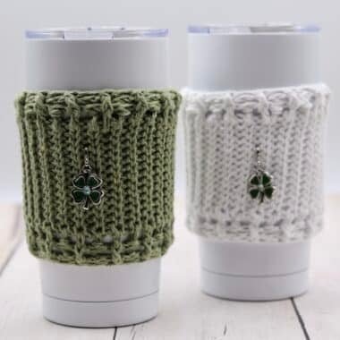 Ribbed Cup Cozy Crochet Pattern