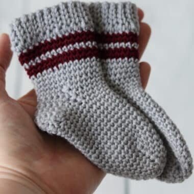 Little Striped Socks Crochet Pattern